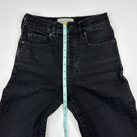 Everlane Women’s Black Cigarette High-Rise Minimalist Skinny Jean W27/L27 - Picture 8 of 11